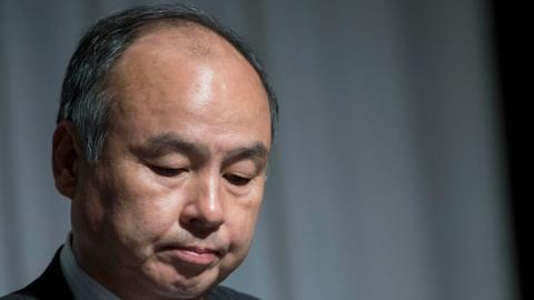 SoftBank hit with record losses amid tech slump