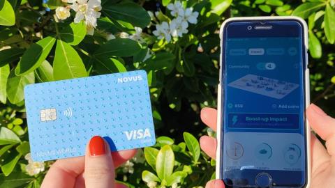 Sustainable finance app Novus goes stay